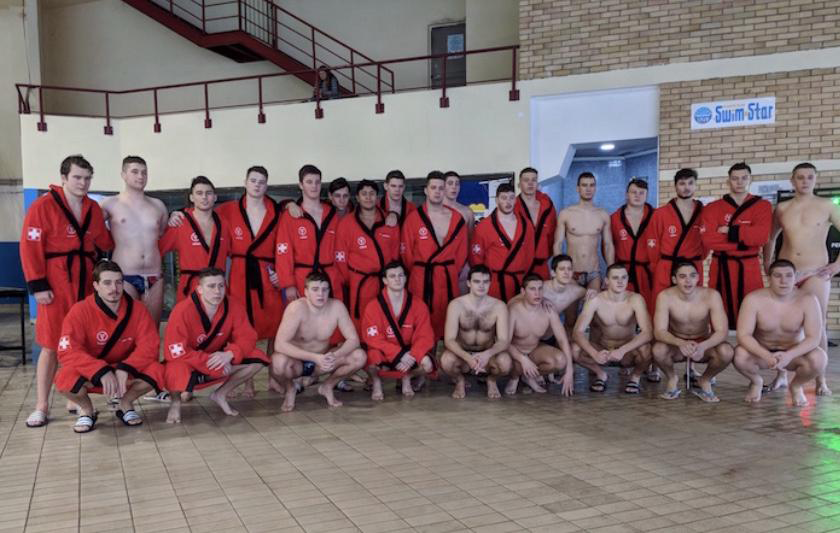 Waterpolo Turnier in Becej mit der U-19 Nationalmannschaft