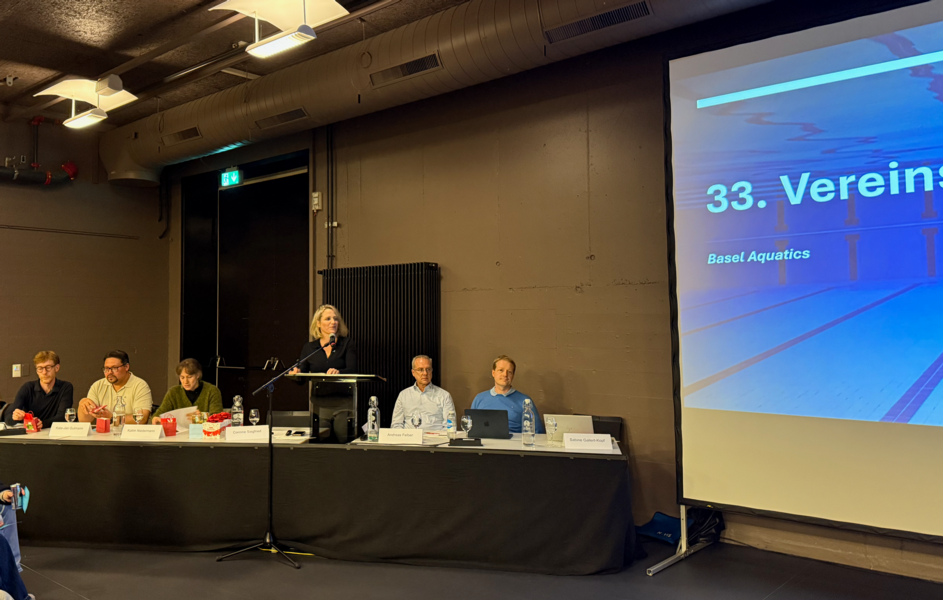 Erfolgreiche 33. Mitgliederversammlung von Basel Aquatics