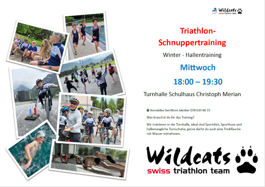 Wildcats – Triathlon Schnuppertraining