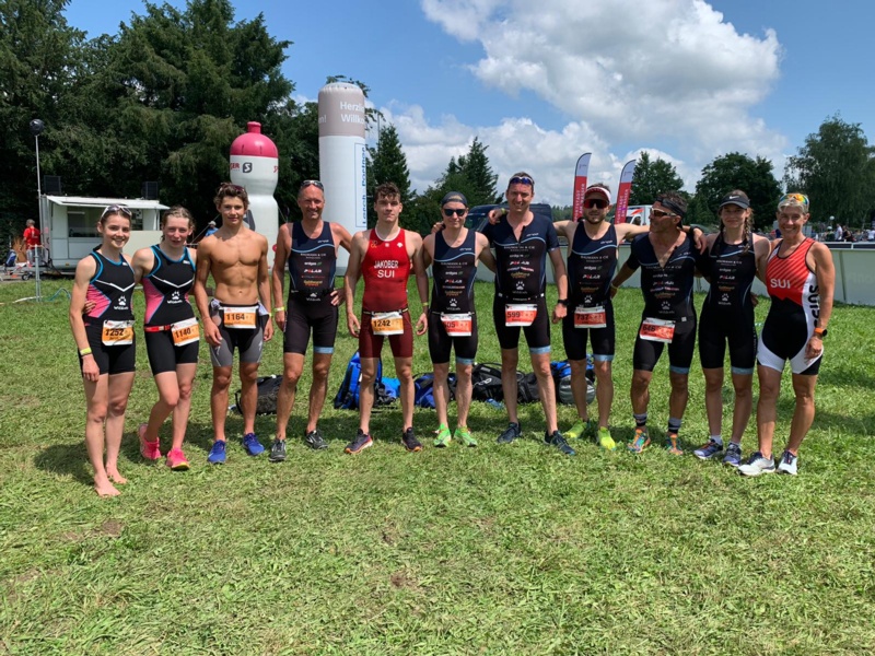 Zwei Podestplätze für Basler Wildcats am Uster Triathlon