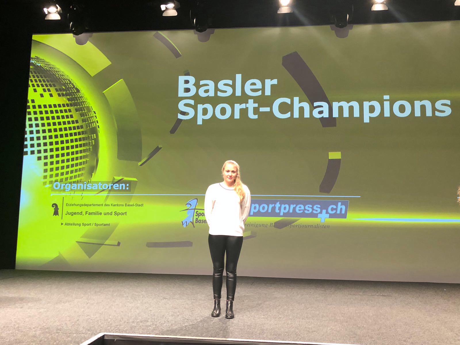 Basler Sport Champion Ehrung